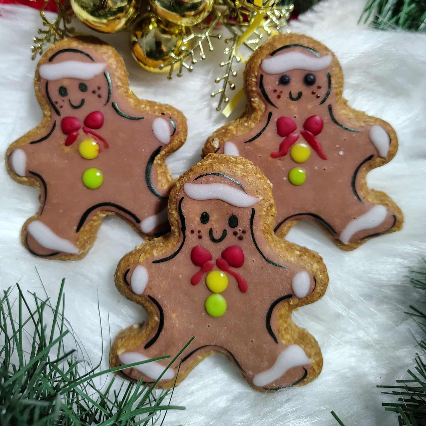 Noel - Pain épice pour chiens - Gingerbread cookies for dogs