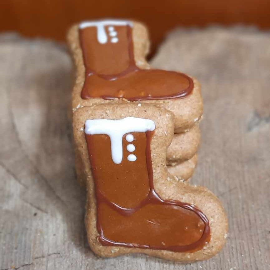 Bottes d'automne biscuits pour chiens