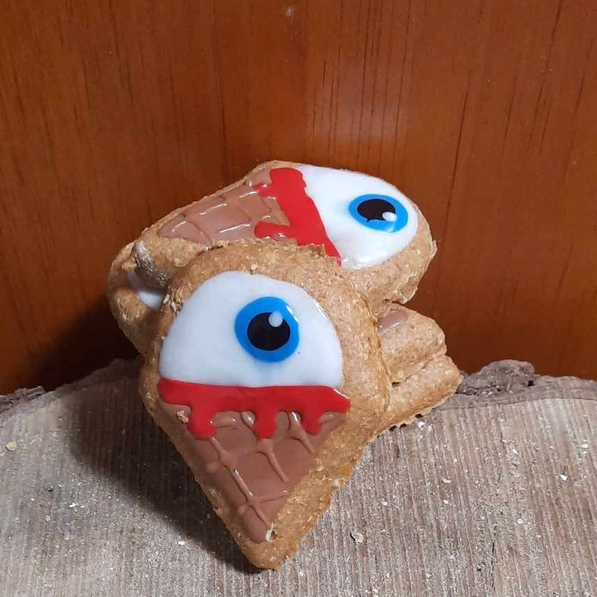 Halloween - Petits cornet yeux pour chiens