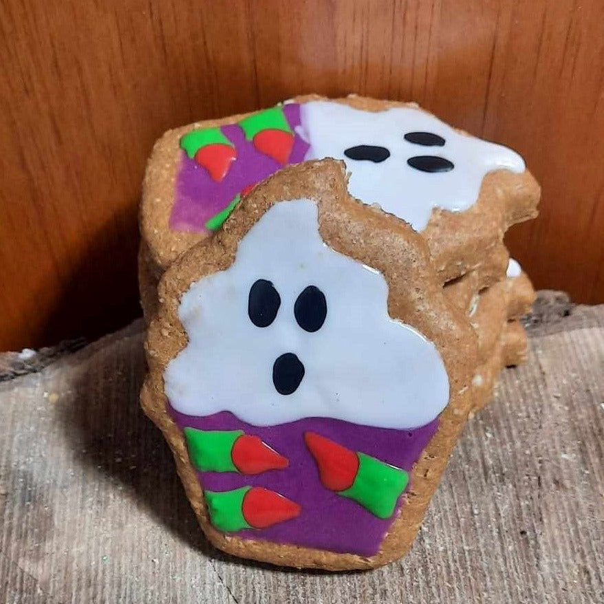 Halloween cup cake fantôme pour chiens