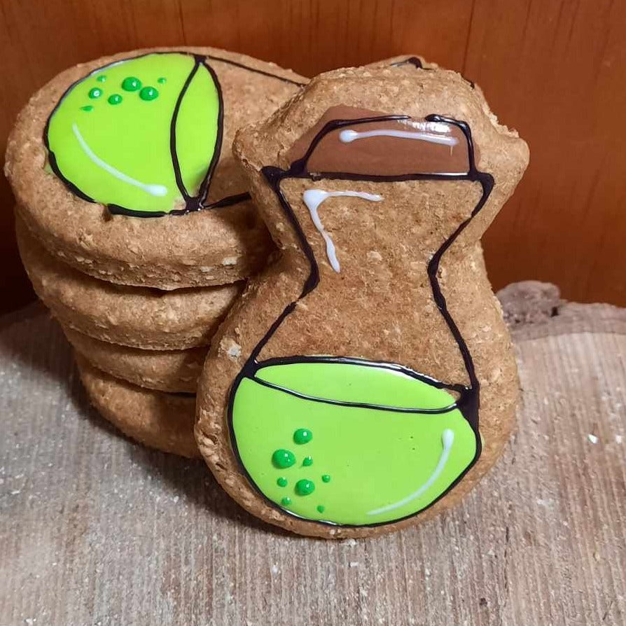 Halloween potion magique biscuits pour chiens