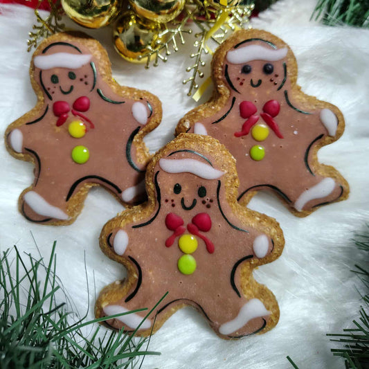 Noel - Pain épice pour chiens - Gingerbread cookies for dogs