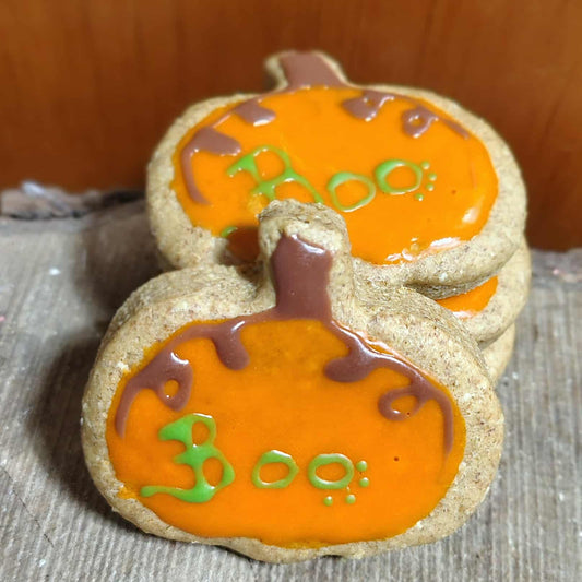 HALLOWEEN Citrouille biscuits pour vos chiens - Halloween pumpkin cookies for dogs
