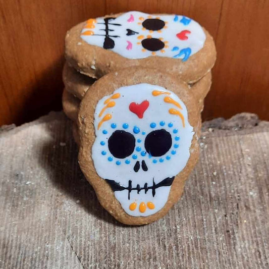 Halloween Dia de Muertos biscuits pour chiens