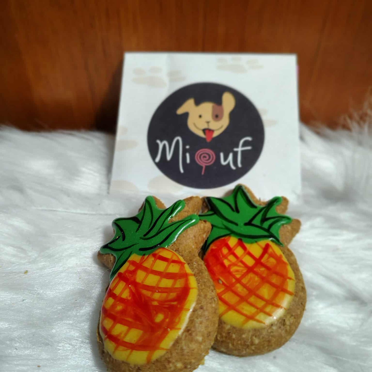 Ananas biscuits pour chiens - Pineapple for dogs