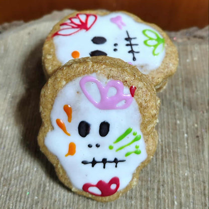 Halloween Dia de Muertos biscuits pour chiens
