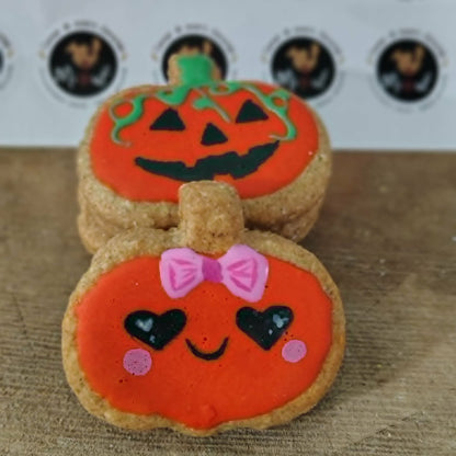 HALLOWEEN Citrouille biscuits pour vos chiens - Halloween pumpkin cookies for dogs