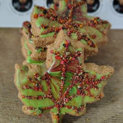 Feuille érable AUTOMNE MIOUF - Maple Leaf cookies for dogs