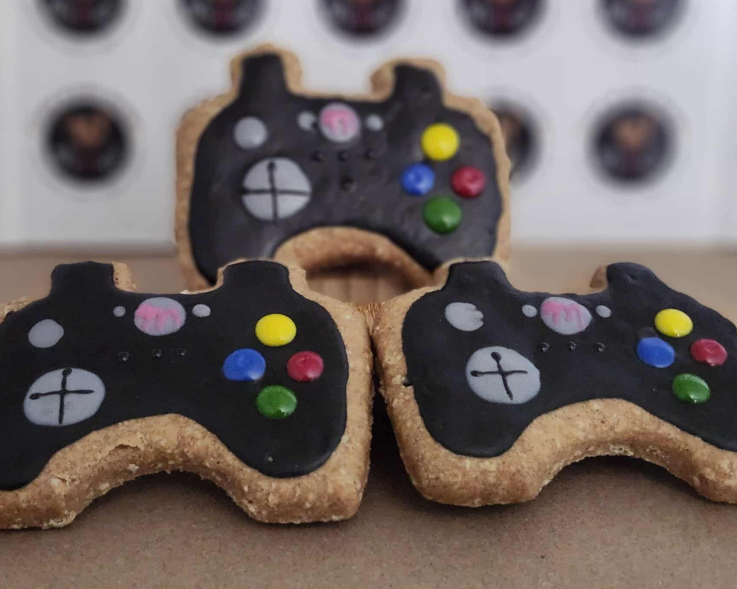 Biscuits pour chien - Manettes de jeu